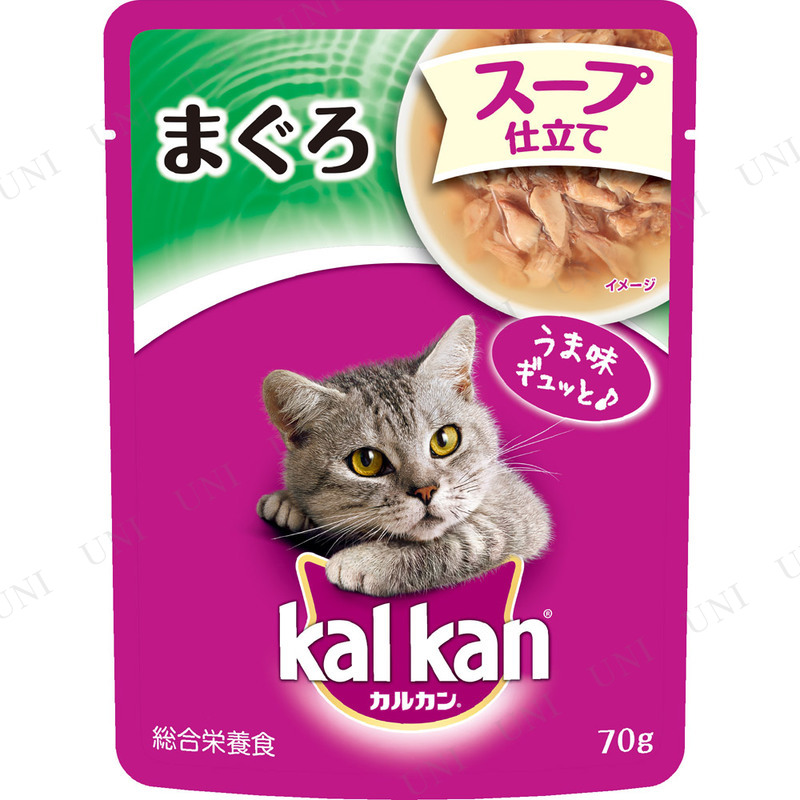 【取寄品】 カルカン(kalkan) スープ仕立て まぐろ 70g 【 猫缶 ネコ ペット用品 ウェットフード 猫用品 ペットフード 猫の餌 キャットフ