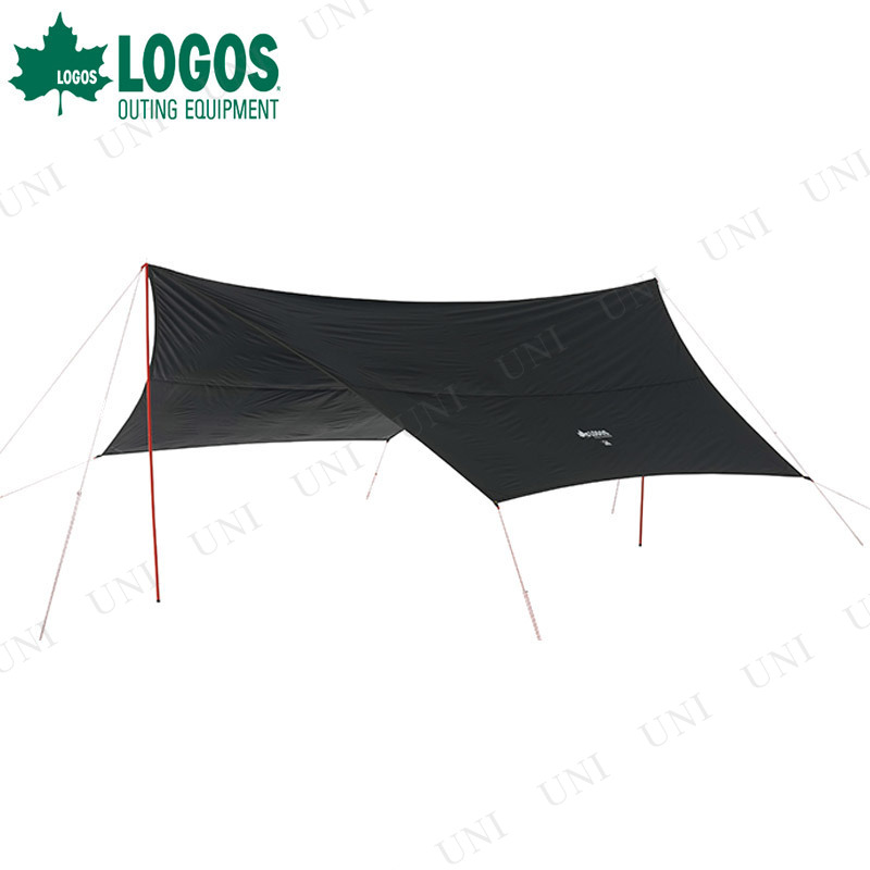 LOGOS(ロゴス) Black UV ヘキサタープ 5750-AI 【 雨よけ 日よけ アウトドア用品 サンシェード レジャー用品 キャンプ用品 テント 】