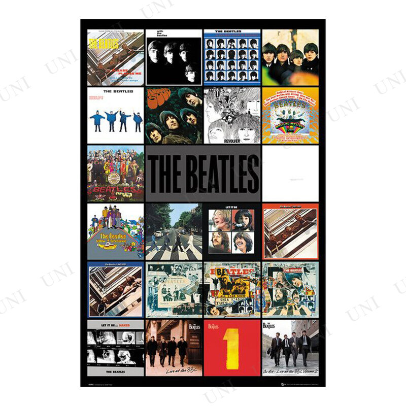【取寄品】 The Beatles Albums ポスター 【 インテリア雑貨 著名人 アーティスト 有名人 】