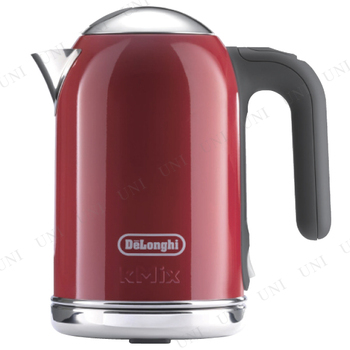 デロンギ 電気式コードレスケトル　(レッド)【家電製品・キッチン家電】