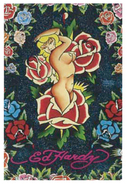 Ed Hardy rose pinup �ݥ�����