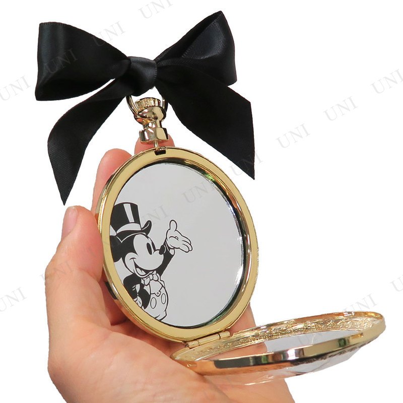 【本店】【パーティワールド】ディズニー コンパクトミラー ミッキーマウス メイク用品 化粧品 コスメ 手鏡 化粧鏡 メイクアップミラー