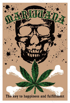【取寄品】 MARIJUANA ポスター