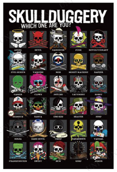 【取寄品】 Skullduggery ポスター