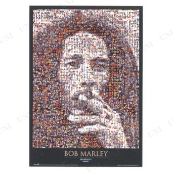 (モザイク)BOB MARLEY ポスター