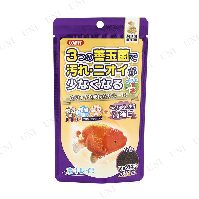 【取寄品】 イトスイ コメット らんちゅうの主食 納豆菌 小粒 90g