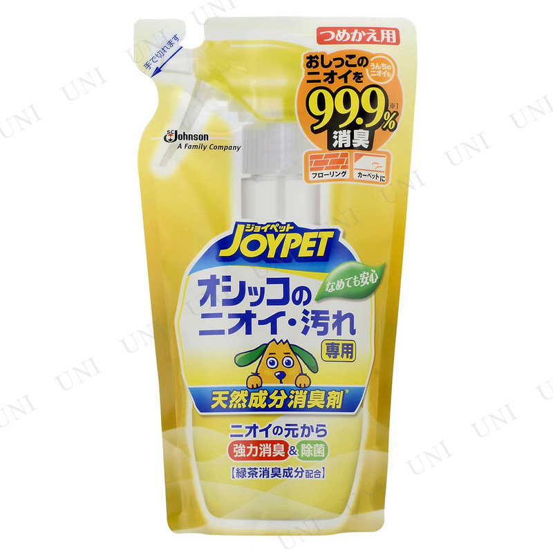 取寄品】 [4点セット] アースペット ジョイペット 天然成分消臭剤オシッコのニオイ・汚れ専用 詰替用 240mL -  本店-パーティーグッズ通販-販売-パーティワールド