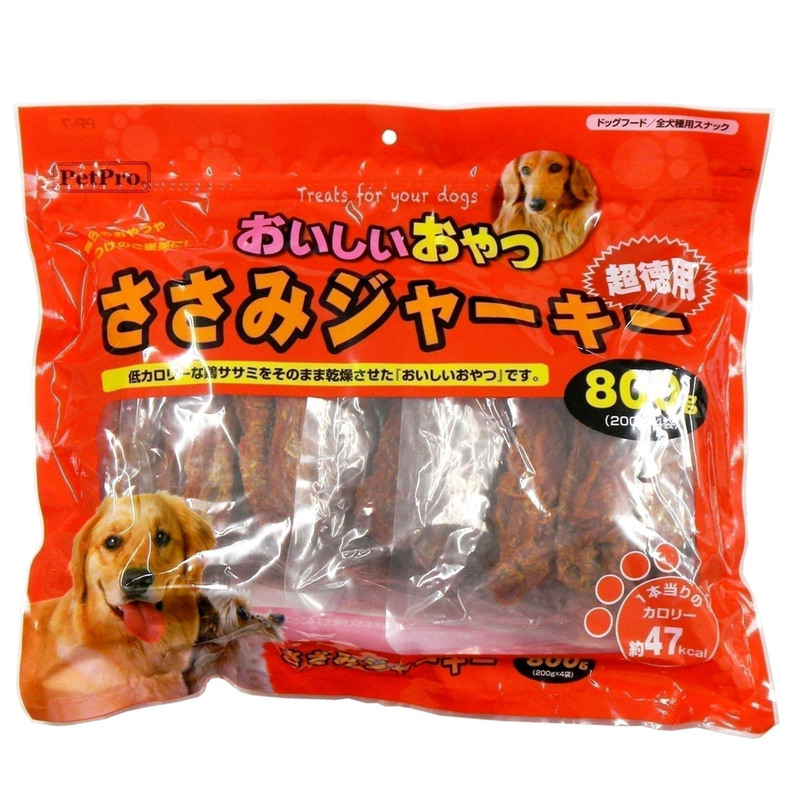 取寄品】 [2点セット] ペットプロ ささみジャーキー 320g - 本店-パーティーグッズ通販-販売-パーティワールド