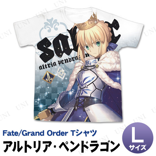Fate/Grand Order アルトリア・ペンドラゴン フルグラフィックTシャツ L