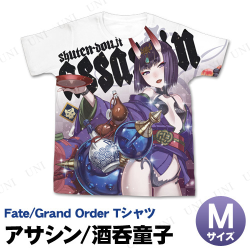 Fate/Grand Order アサシン/酒呑童子 フルグラフィックTシャツ M