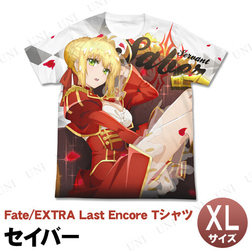 Fate/EXTRA Last Encore セイバー フルグラフィックTシャツ XL