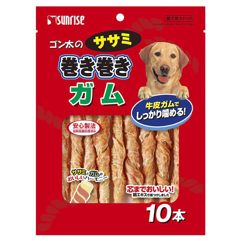 取寄品】 マルカン ゴン太の歯磨き専用ガム ブレスクリアソフト アパタイトカルシウム S 32本入り -  本店-パーティーグッズ通販-販売-パーティワールド