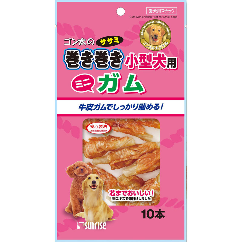 取寄品】 マルカン ゴン太の歯磨き専用ガム ブレスクリアソフト アパタイトカルシウム S 32本入り -  本店-パーティーグッズ通販-販売-パーティワールド
