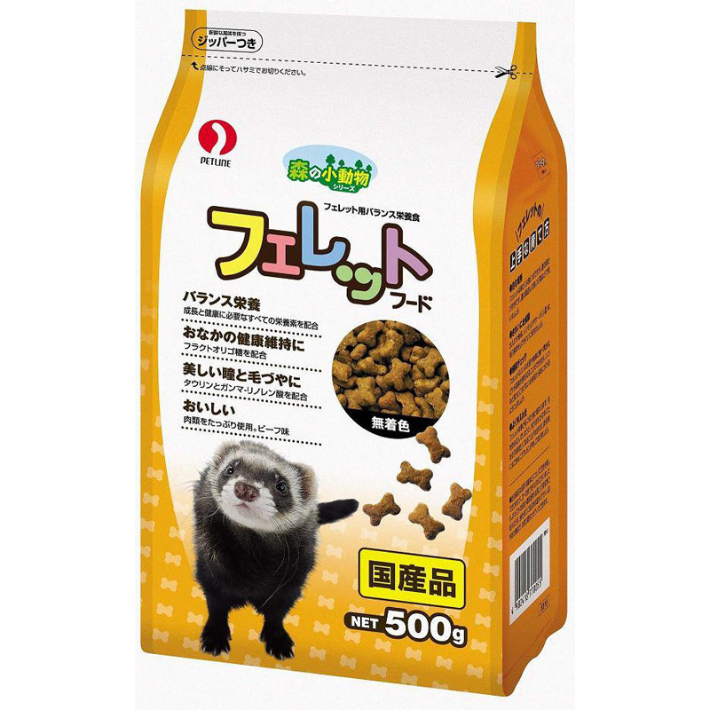 森の小動物 フェレットフード 500g - 本店-パーティーグッズ通販-販売-パーティワールド