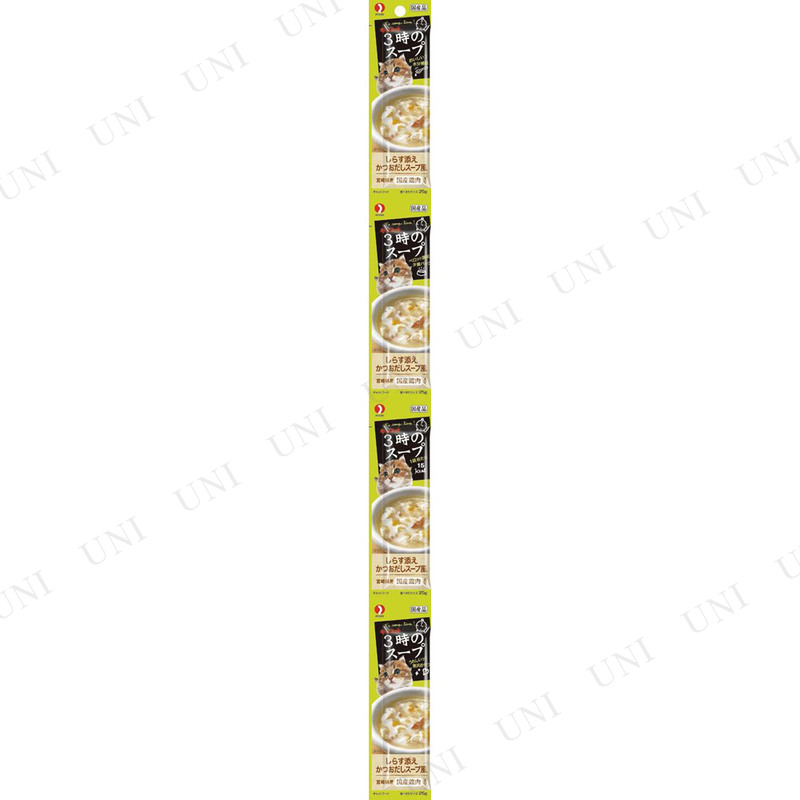 取寄品】 キャネット 3時のスープ かつおだしスープ風 25g×4連 - 本店-パーティーグッズ通販-販売-パーティワールド