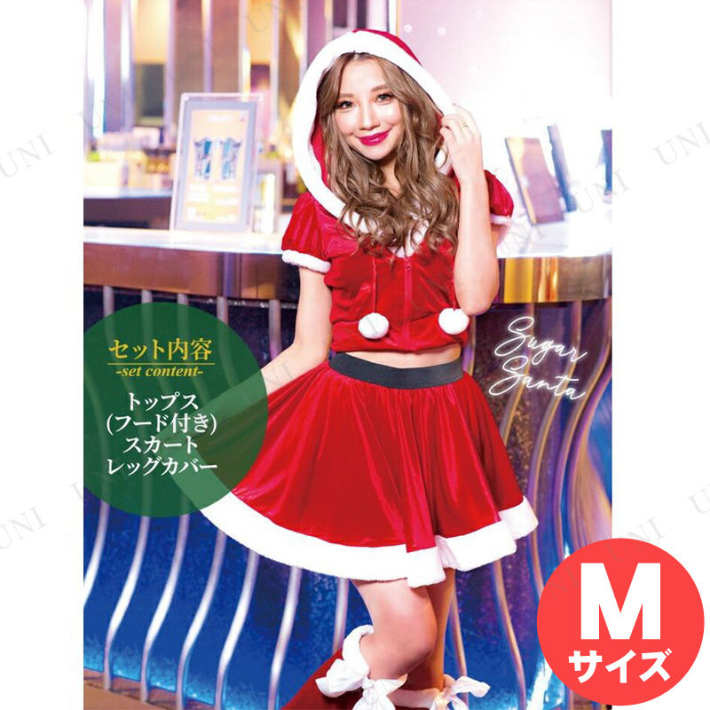 【取寄品】 サンタ　コスプレ シュガーサンタ M