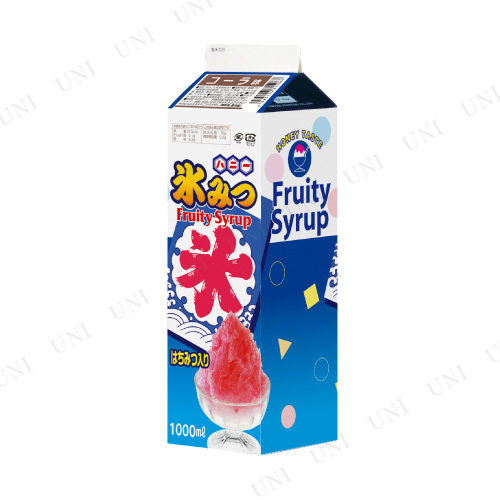 【取寄品】 景品 子供 [2点セット] ストレート氷蜜 コーラ 1.8L (かき氷シロップ)