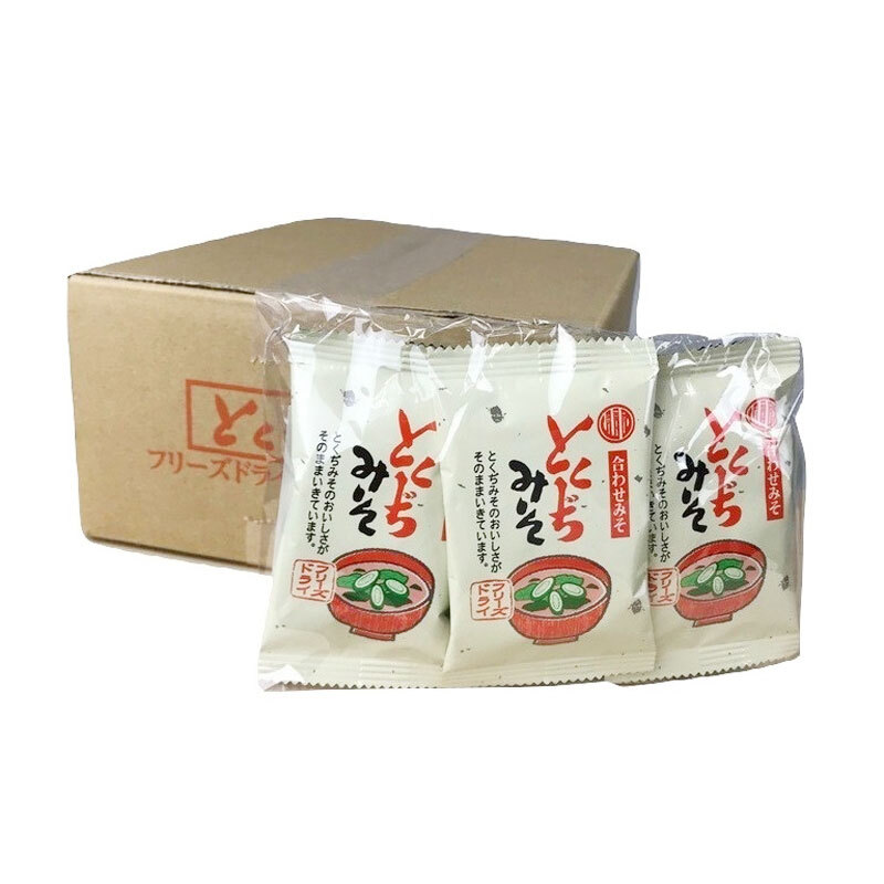 【山口県産品ギフト】 山口とくぢ味噌 フリーズドライ合わせみそ汁(30ヶ入り) - 本店-パーティーグッズ通販-販売-パーティワールド