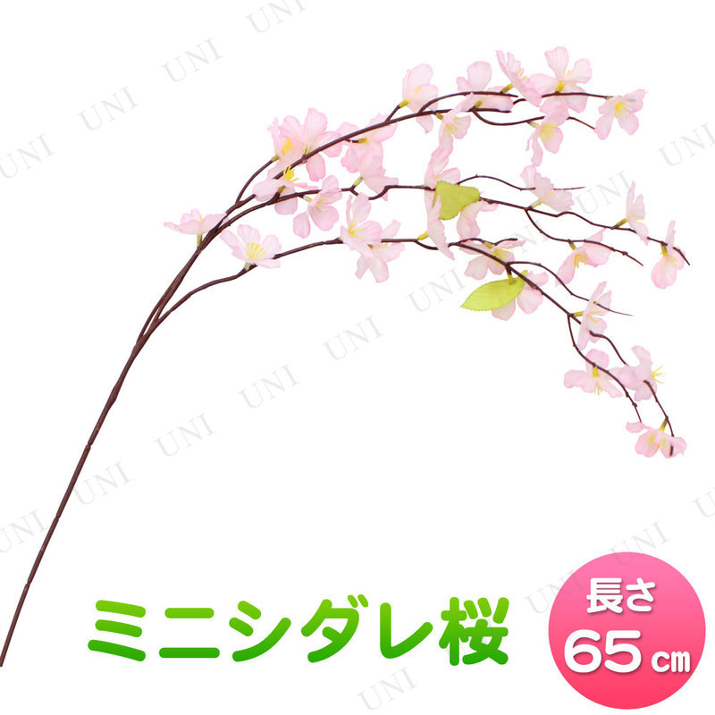【取寄品】 [8点セット] 65cm ミニシダレ桜