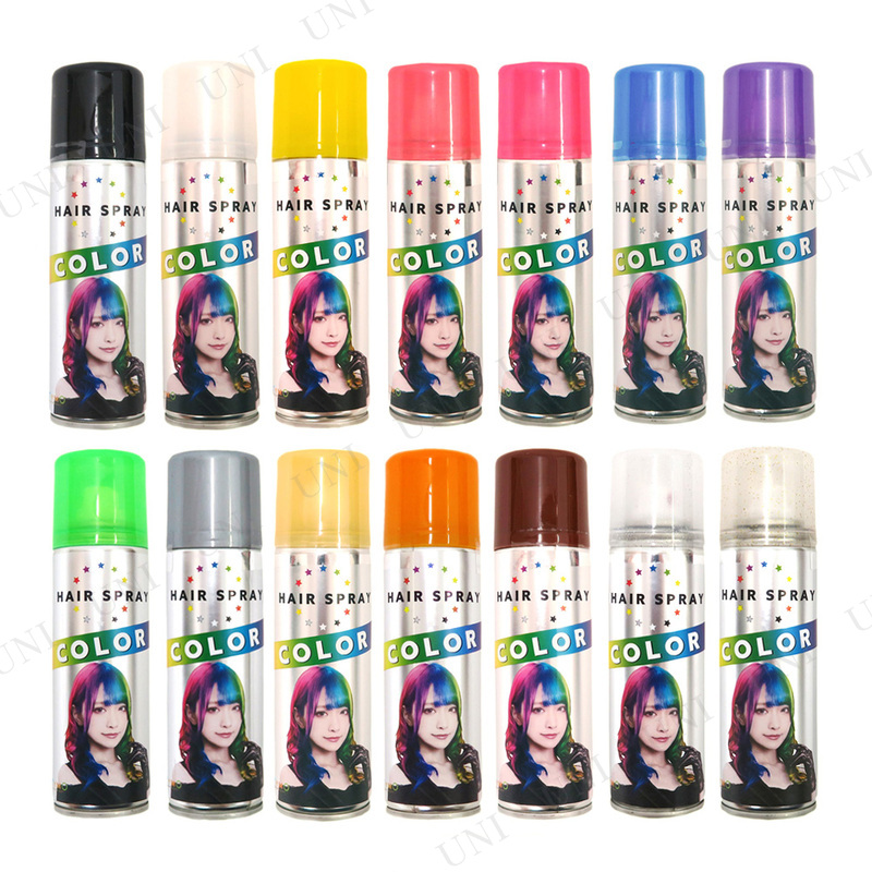 コスプレ 仮装 14色セット Patymo ヘアカラースプレー 本店 パーティーグッズ通販 販売 パーティワールド