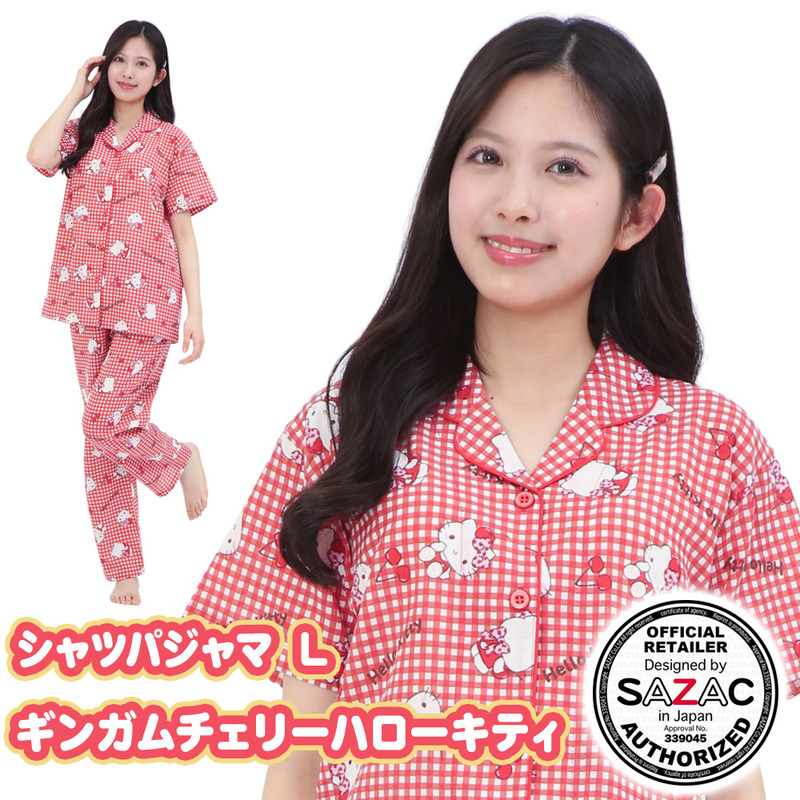 �ڼ���ʡ� SAZAC(�����å�) ���󥬥�����꡼�ϥ������ƥ�����ĥѥ���� ��å� ��ǥ���L