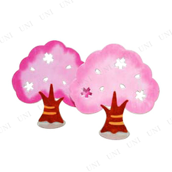 【取寄品】 桜スタンドセット 17×17cm