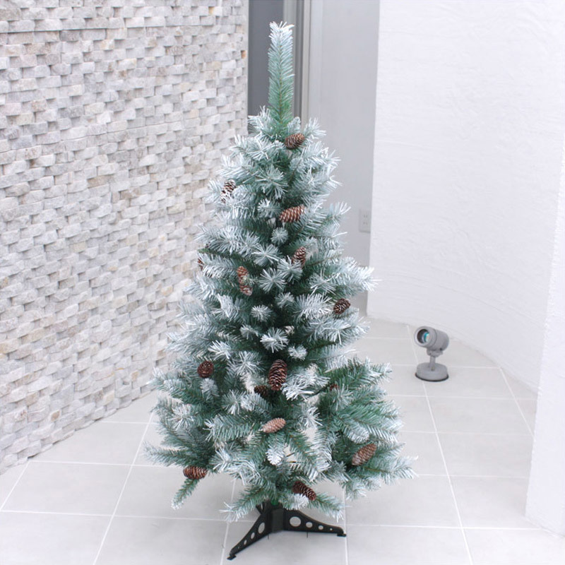 クリスマスツリー 120cmスノーデコツリー(松ぼっくり) 本店-パーティーグッズ通販-販売-パーティワールド