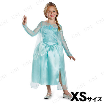 コスプレ 仮装 アナと雪の女王 エルサ 雪の女王ドレス 女の子用 XS(3T-4T)