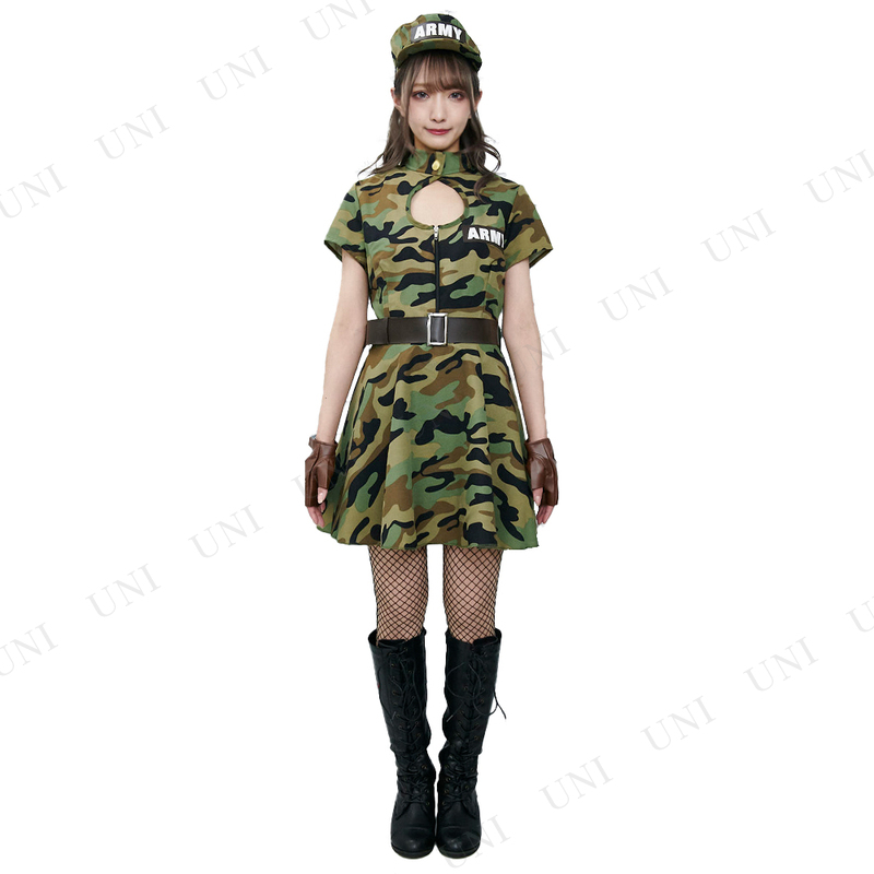 ץ  CLUB QUEEN Army Lady Green(ߡǥ꡼)