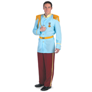 コスプレ 仮装 大人用プリンスチャーミング ハロウィン 衣装 コスチューム パーティーグッズ 余興 ディズニー 公式 正規ライセンス品 シンデレラ 王子様 チャーミング王子 男性用 メンズ パーティワールド